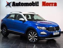 Blå (blå metallic) Begagnad 2018 VW T-Roc SUV | 154 900 kr (Marknadspris)
