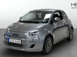Grå (grey) Begagnad 2022 Fiat 500e Icon Halvkombi | 179 900 kr (Marknadspris)