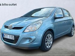 Ljusblå Begagnad 2011 Hyundai i20 Halvkombi | 74 900 kr (Marknadspris)