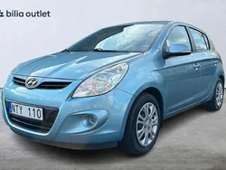 Ljusblå Begagnad 2011 Hyundai i20 Halvkombi | 84 900 kr (Dyr)