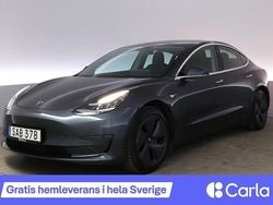 Grå Begagnad 2020 Tesla Model 3 Long Range AWD Sedan | 279 900 kr (Marknadspris)