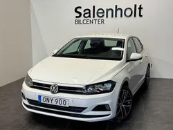 Vit Begagnad 2018 VW Polo Halvkombi | 124 900 kr (Marknadspris)