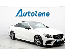 Polarvit Begagnad 2018 Mercedes E220 AMG Sportkupé | 339 900 kr (Marknadspris)