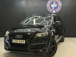 Svart Begagnad 2015 Audi Q7 S-Line SUV | 199 800 kr (Lite dyr)