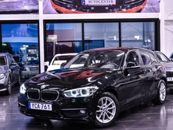 Svart Begagnad 2016 BMW 118 Advantage Halvkombi | 139 900 kr (Marknadspris)