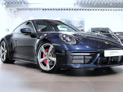 Mörkblå Begagnad 2021 Porsche 911 Carrera 4S Sportkupé | 1 495 000 kr (Marknadspris)