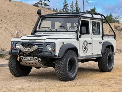 Vit Begagnad 2003 Land Rover Defender SUV | 340 000 kr