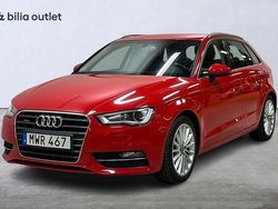 Röd Begagnad 2015 Audi A3 Ambition Kombi | 144 900 kr (Marknadspris)