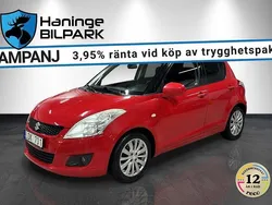 Röd Begagnad 2010 Suzuki Swift Halvkombi | 69 900 kr (Marknadspris)