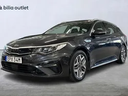 Grå Begagnad 2018 Kia Optima Hybrid 2 Sedan | 189 900 kr (Marknadspris)