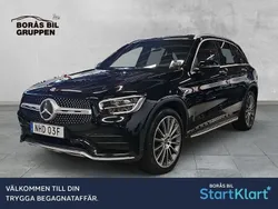 Svart Begagnad 2020 Mercedes GLC200 AMG line SUV | 339 000 kr