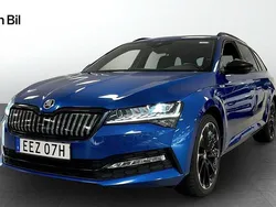 Blå Begagnad 2023 Skoda Superb SportLine Kombi | 429 900 kr (Dyr)