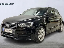 Svart Begagnad 2017 Audi A1 Sportback Halvkombi | 129 900 kr (Bra pris)