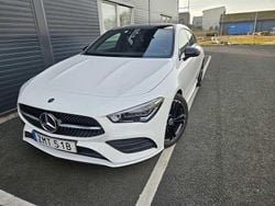 Vit Begagnad 2020 Mercedes CLA200 Shooting Brake AMG Kombi | 295 000 kr (Lite dyr)