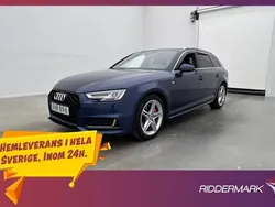 Blå Begagnad 2018 Audi A4 S-Line Kombi | 269 800 kr (Dyr)