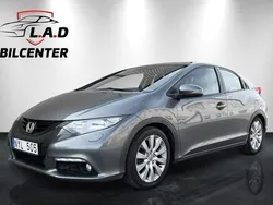 Ljusgrå Begagnad 2013 Honda Civic Sport Halvkombi | 89 800 kr (Marknadspris)