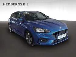 Blå Begagnad 2019 Ford Focus ST-Line Halvkombi | 174 900 kr (Lite dyr)