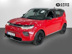 Röd Begagnad 2021 Kia Soul EV 2 SUV | 209 900 kr (Marknadspris)