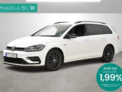 Vit Begagnad 2017 VW Golf VII R-line Kombi | 199 900 kr (Dyr)