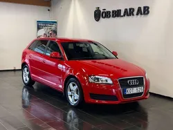 Röd Begagnad 2010 Audi A3 Sportback Halvkombi | 79 900 kr (Marknadspris)
