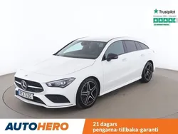 Vit Begagnad 2019 Mercedes CLA200 Shooting Brake AMG line Kombi | 283 000 kr