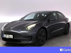 Grå Begagnad 2022 Tesla Model 3 Standard Range Plus Sedan | 274 900 kr