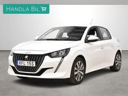 Vit Begagnad 2020 Peugeot 208 Active Halvkombi | 122 900 kr (Marknadspris)
