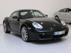Svart Begagnad 2008 Porsche Cayman S Sportkupé | 379 900 kr