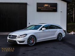 Vit Begagnad 2014 Mercedes CLS63 AMG AMG Kombi | 425 000 kr