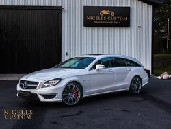 Vit Begagnad 2014 Mercedes CLS63 AMG AMG Kombi | 425 000 kr