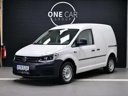 Vit Begagnad 2019 VW Caddy Minibuss | 319 800 kr