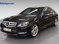 Svart Begagnad 2012 Mercedes C350 Sedan | 177 900 kr