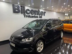 Svart Begagnad 2015 VW Sharan Minibuss | 179 900 kr (Marknadspris)