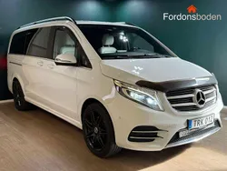Vit Begagnad 2018 Mercedes V250 AMG Minibuss | 469 900 kr (Lite dyr)