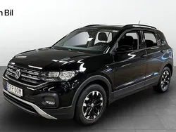 Svart Begagnad 2019 VW T-Cross Life SUV | 154 900 kr (Marknadspris)