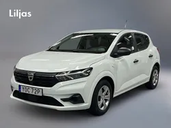 Vit Begagnad 2022 Dacia Sandero Essentiel Halvkombi | 115 000 kr (Marknadspris)