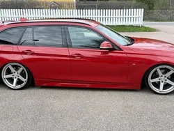Röd Begagnad 2017 BMW 318 M Sport Kombi | 209 900 kr (Dyr)