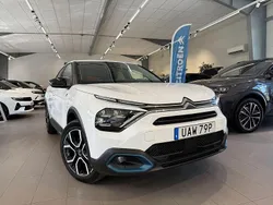 Vit Begagnad 2022 Citroën e-C4 Shine Halvkombi | 219 900 kr (Marknadspris)