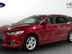 Röd (red) Begagnad 2018 Ford Mondeo Titanium Kombi | 189 900 kr (Marknadspris)