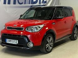 Röd Begagnad 2016 Kia Soul SUV | 119 900 kr (Marknadspris)