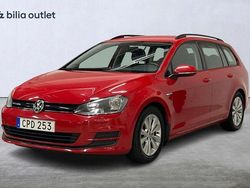 Röd Begagnad 2015 VW Golf VII Kombi | 114 900 kr (Bra pris)