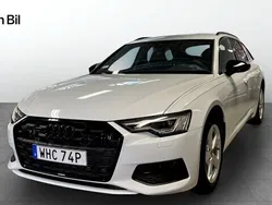 Glaciärvit metallic Ny 2024 Audi A6 Sport Kombi | 569 000 kr (Bra pris)