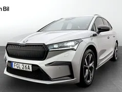 Silver Begagnad 2023 Skoda Enyaq iV SportLine SUV | 449 900 kr (Marknadspris)