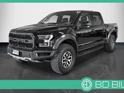 Svart Begagnad 2018 Ford F-150 Raptor Pickup | 729 900 kr (Marknadspris)