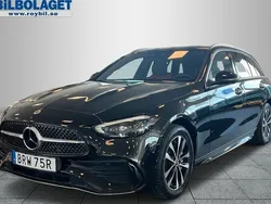 Svart Begagnad 2023 Mercedes C300e AMG Kombi | 559 900 kr (Dyr)