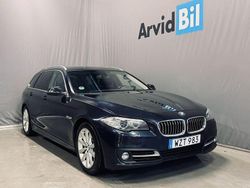 Blå Begagnad 2015 BMW 520 Kombi | 158 700 kr (Marknadspris)