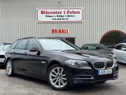 Svart Begagnad 2014 BMW 520 Kombi | 159 900 kr (Marknadspris)
