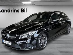 Svart Begagnad 2017 Mercedes CLA250 Shooting Brake Kombi | 229 900 kr (Marknadspris)