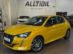 Gul Begagnad 2022 Peugeot 208 Active Halvkombi | 146 900 kr (Marknadspris)