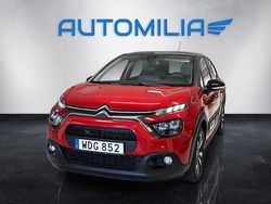 Röd Begagnad 2024 Citroën C3 PureTech Halvkombi | 169 900 kr (Lite dyr)